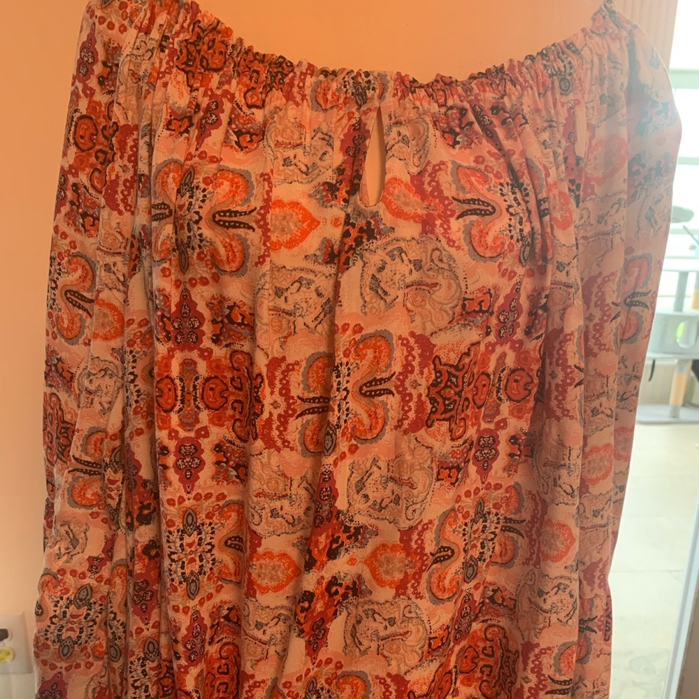 New Directions plus size 3x flowy blouse for summer